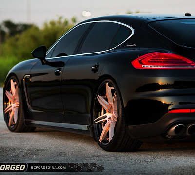 Фото дисков BC Forged HC027 на Porsche Panamera I