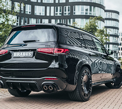 Фото дисков BRABUS Monoblock M (Platinum Edition) на Mercedes-Benz GLS (X167)