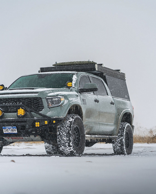 Фото дисков RAPID Черный матовый на Toyota Tundra II