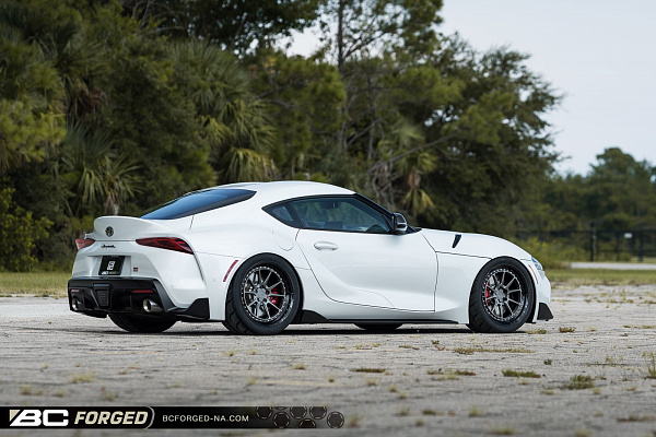 Фото дисков BC Forged LE10 // MLE10 Матовый графит на Toyota Supra A90