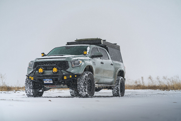 Фото дисков Black Rhino RAPID Черный матовый на Toyota Tundra II