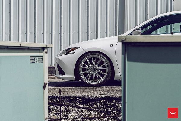 Фото дисков Vossen HF-4T Полированный лак на Lexus ES VII