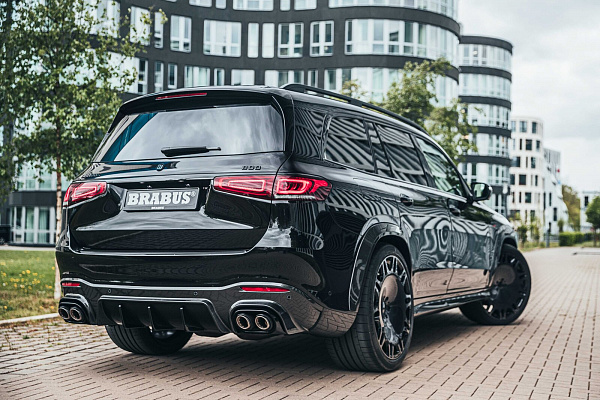 Фото дисков BRABUS Monoblock M (Platinum Edition) Черный глянец на Mercedes-Benz GLS (X167)