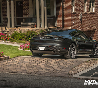 Фото дисков Vossen EVO-1 на Porsche Taycan I