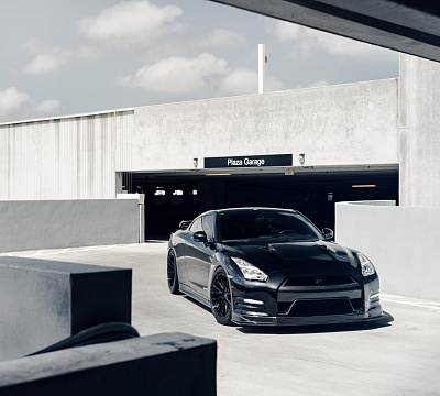 Фото дисков Vossen M-X4T на Nissan GT-R
