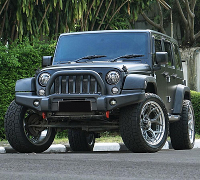 Фото дисков 4PLAY 4PF6 на Jeep Wrangler III (JK)