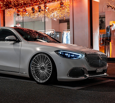 Фото дисков Radi8 R80BM1F на Mercedes-Benz S-Class (W223)