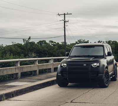 Фото дисков Vossen HF-2 на Land Rover Defender II