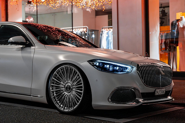 Фото дисков Radi8 R80BM1F Полированный лак на Mercedes-Benz S-Class (W223)