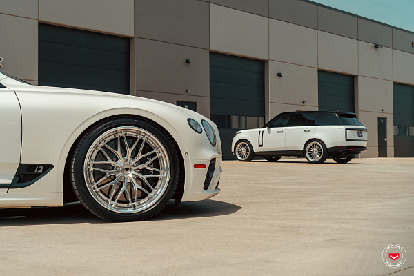 Фото дисков Vossen VPS-4 (3-Piece) Полированный лак на Bentley Continental GT III