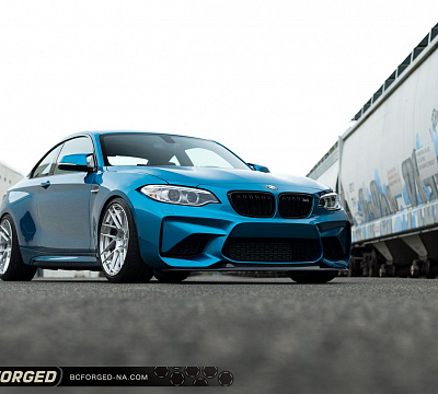 Фото дисков BC Forged HCA214 на BMW 2/M2 (F22/F87)