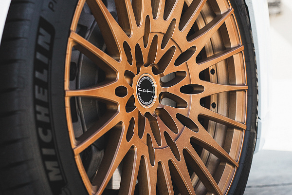 Фото дисков Brixton Forged HS1 Сатиновая медь на Audi E-tron