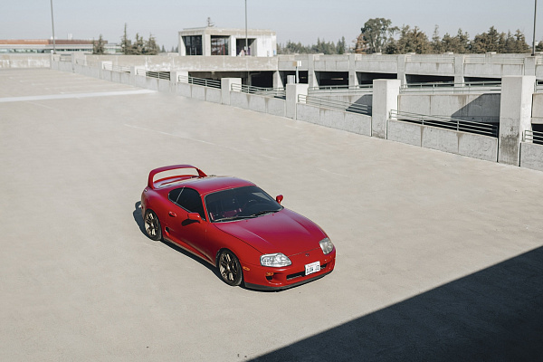 Фото дисков Rotiform RPS Сатиновая бронза на Toyota Supra A80