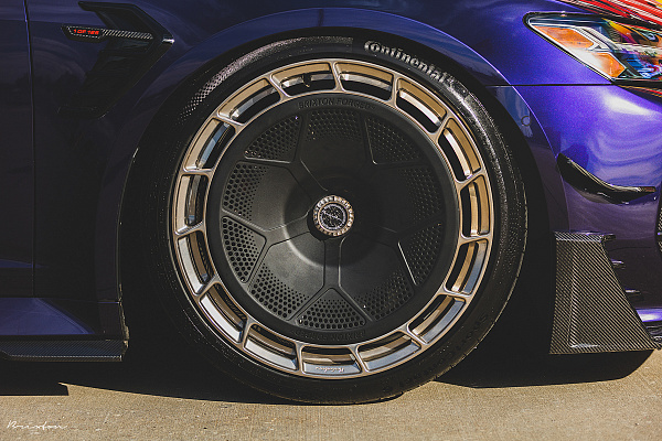 Фото дисков Brixton Forged R11-R Aerotech Глянцевая бронза на Audi A/RS 6 (C8)