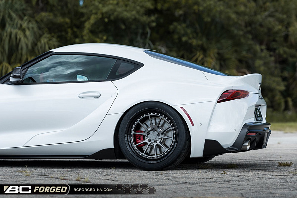 Фото дисков BC Forged LE10 // MLE10 Матовый графит на Toyota Supra A90