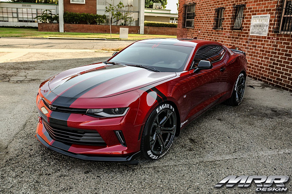 Фото дисков MRR M017 Черный глянец на Chevrolet Camaro VI