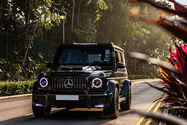 Фото дисков Brixton Forged VL4 Глянцевая медь на Mercedes-Benz G-Class III
