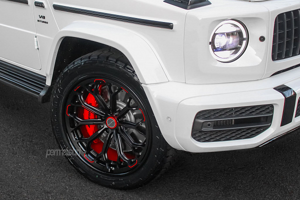 Фото дисков Brixton Forged CM6-RS Черный сатин на Mercedes-Benz G-Class III