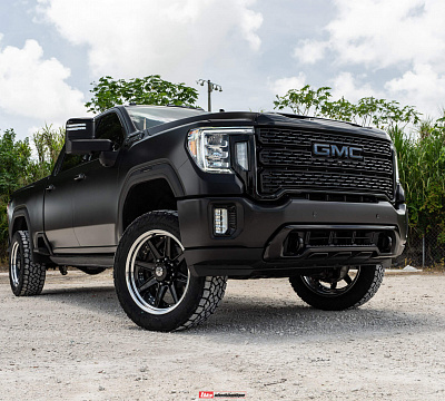 Фото дисков HRE HD188 на GMC Sierra IV