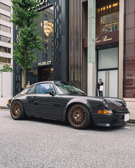 Фото дисков 501M Глянцевая бронза на Porsche 911 III