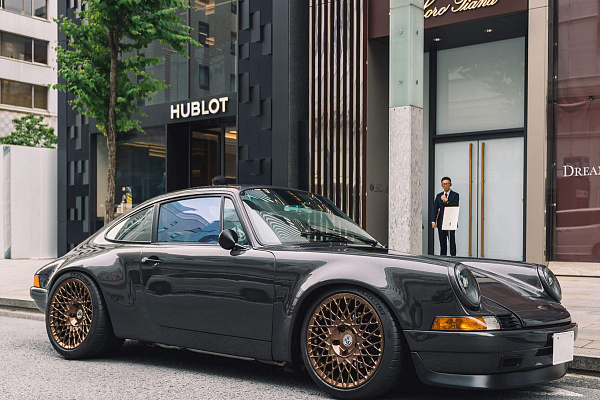 Фото дисков HRE 501M Глянцевая бронза на Porsche 911 III