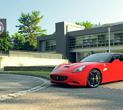 Фото дисков HRE S101 на Ferrari California