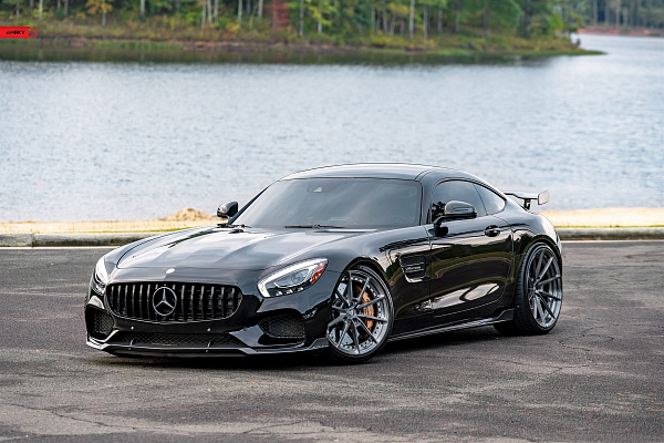 Фото дисков Anrky AN28 Глянцевый тонированный лак на Mercedes-Benz AMG GT I