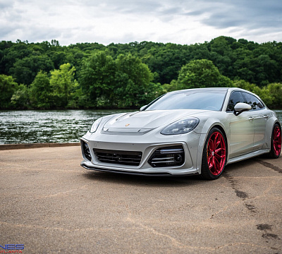 Фото дисков HRE P201 на Porsche Panamera II
