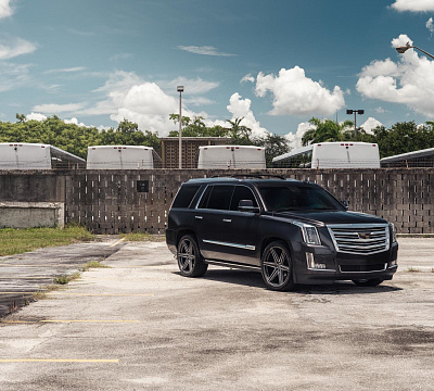 Фото дисков Vossen HF6-2 на Cadillac Escalade IV