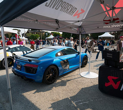 Фото дисков HRE P104 на Audi R8 (4S)
