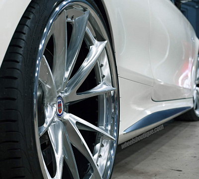 Фото дисков HRE S204 на Mercedes-Benz S-Class (W222, C217)