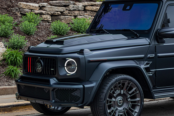 Фото дисков Brixton Forged LX03 Сатиновый темный лак на Mercedes-Benz G-Class III