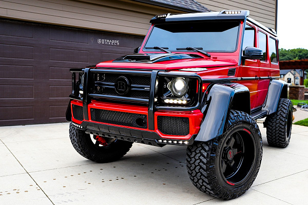 Фото дисков Strasse Wheels S6 HD Черный глянец на Mercedes-Benz G-Class II