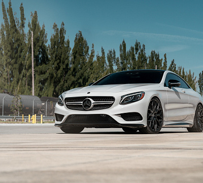 Фото дисков Vossen HF-2 на Mercedes-Benz S-Class (W222, C217)