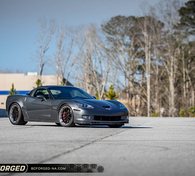 Фото дисков BC Forged HCA191 на Chevrolet Corvette C6