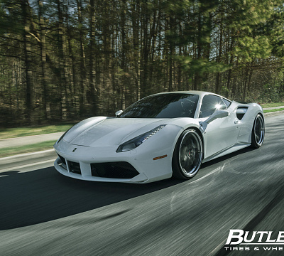 Фото дисков Vossen M-X1 (3-Piece) на Ferrari 488