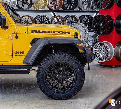 Фото дисков Vossen HF-7 на Jeep Wrangler IV (JL)