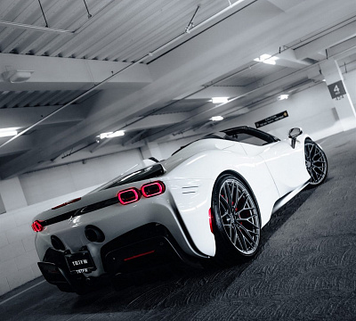Фото дисков Anrky AN10 на Ferrari SF90