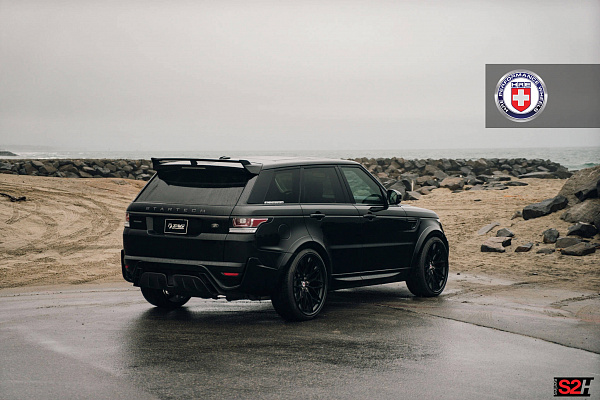 Фото дисков HRE S200H Черный сатин на Land Rover Range Rover Sport II