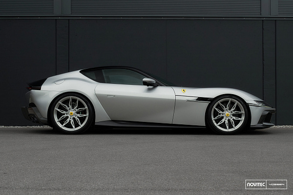 Фото дисков NOVITEC NF11 Глянцевый лак на Ferrari 12Cilindri