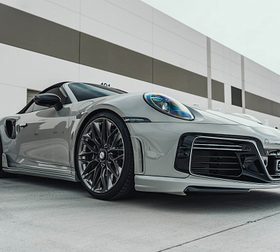 Фото дисков HRE P200 на Porsche 911 VIII
