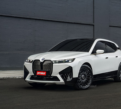 Фото дисков Brixton Forged LX01 на BMW iX