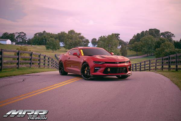 Фото дисков MRR M228 Черный глянец на Chevrolet Camaro VI