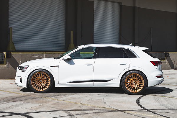 Фото дисков Brixton Forged HS1 Сатиновая медь на Audi E-tron