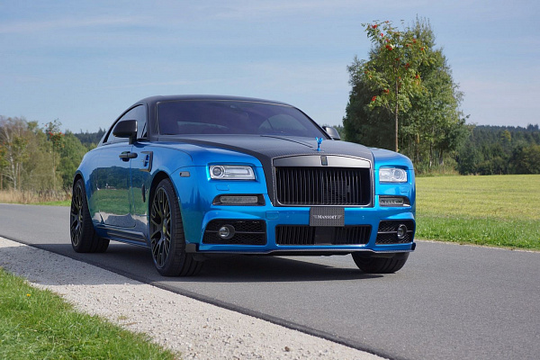 Фото дисков Mansory V.6 Черный сатин на Rolls-Royce Wraith
