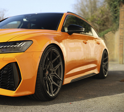 Фото дисков Vossen EVO-4R на Audi A/RS 6 (C8)