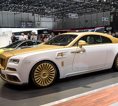 Фото дисков Mansory CS.11 на Rolls-Royce Wraith
