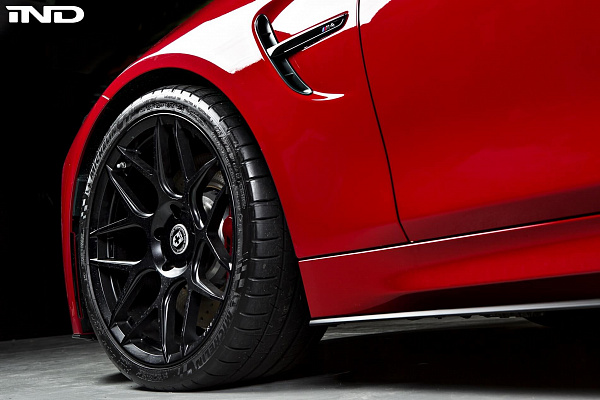 Фото дисков HRE FF01 Черный сатин на BMW 4/M4 (F32/F82)