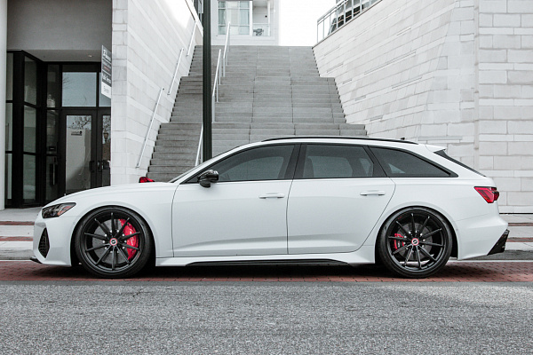 Фото дисков Brixton Forged R11-R Черный сатин на Audi A/RS 6 (C8)