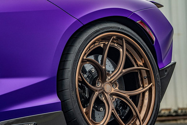 Фото дисков Anrky S3-X0 Глянцевая бронза на Lamborghini Revuelto